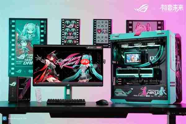 锁定心动之选！ ROG夜神RTX5080 RO姬x初音未来版显卡闪耀双十一