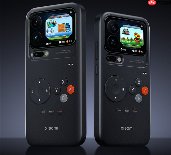 小米17 Pro系列妙享背屏更新推送：对话翻译、全新掌机游戏上线