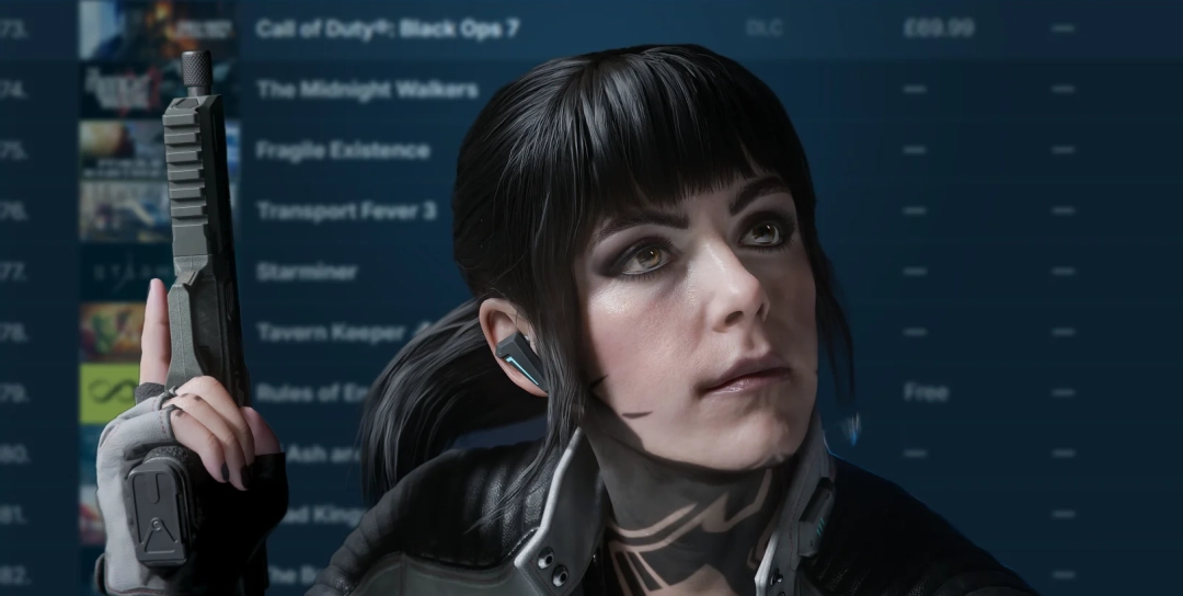 《使命召唤:黑色行动7》发售不到一个月 Steam愿望单挤不进前150!