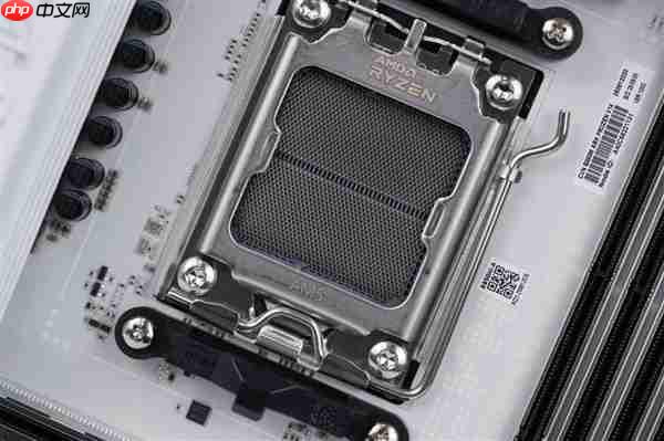 白色高颜值主板!七彩虹CVN B850 ARK FROZEN v14方舟图赏