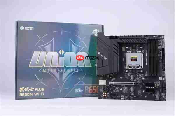 中端装机新方案！影驰联盟 B650M Wi-Fi 黑武士 PLUS 主板评测