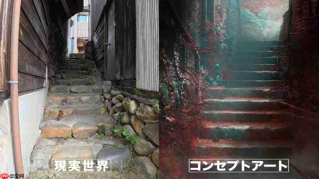 《寂静岭f》圣地巡礼 游戏舞台与现实场景对比