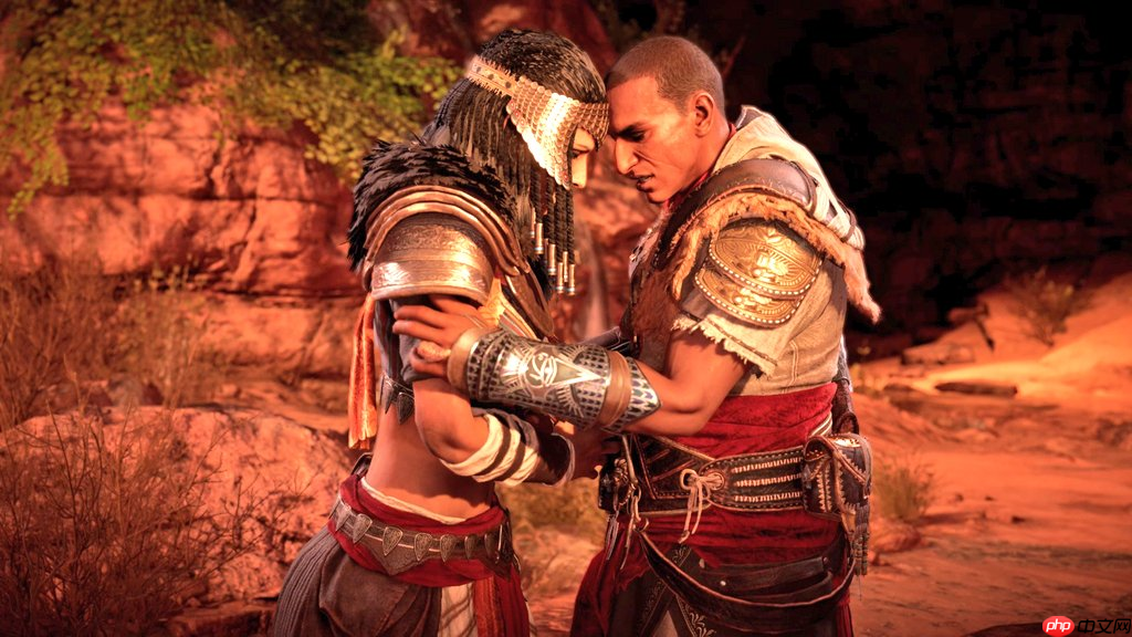 或为《刺客信条:起源》相关!巴耶克与艾雅动捕同框