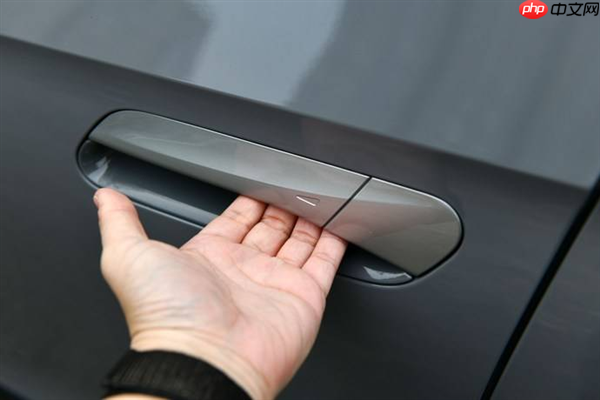 隐藏式门把手 给整个汽车行业都上了一课