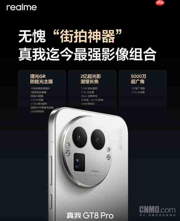 真我GT8系列亮点全解析：标准版越级满配 Pro版打造街拍神器