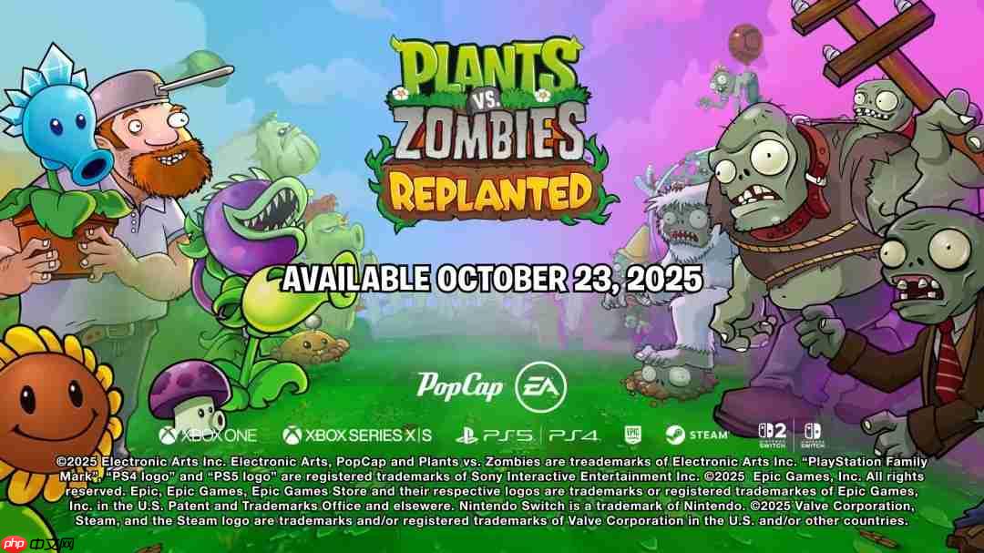 经典作品回归 《植物大战僵尸:重植版》上市宣传片