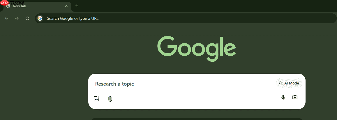 Chrome 新标签页搜索框迎来“大改版”