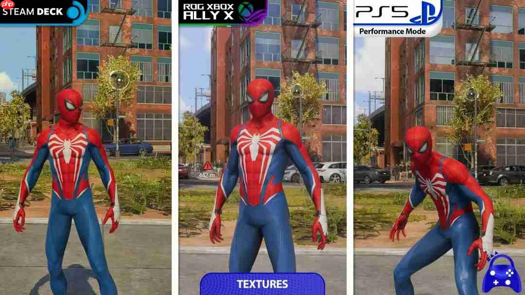 《漫威蜘蛛侠2》画面对比:Xbox Ally X超越Steam Deck