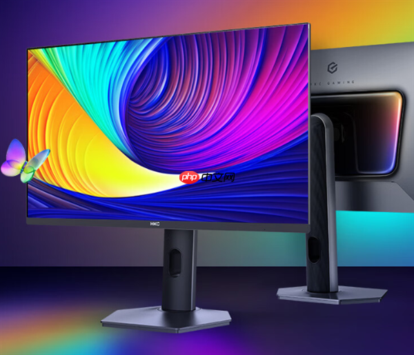 HKC新款27寸QD-OLED显示器上市：2K 240Hz屏首发仅1999元