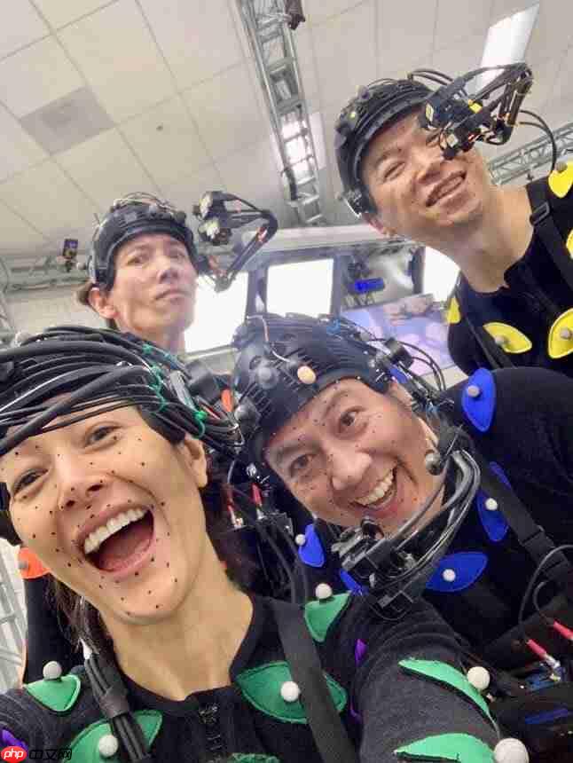 女主笑得真甜!《羊蹄山之魂》动捕幕后照公开!