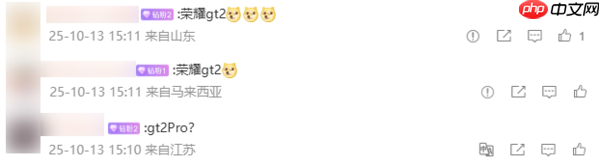 荣耀GT 2系列配置曝光：9000mAh电池+165Hz直屏