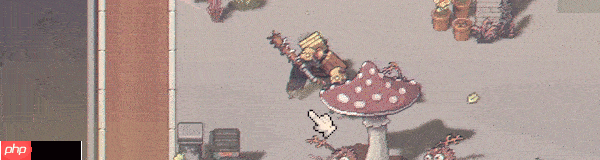 在Steam新品节体验俯视角射击游戏《腐朽默示》,上演一出由你主演的像素风丧尸喜剧!