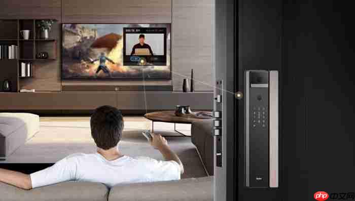 “老忘事”成为小事！海尔金吾卫智能门锁：挥手即开