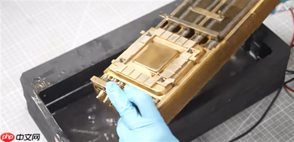 揭秘全球唯一黄金版RTX 5090D!6公斤黄金 神秘大佬买走