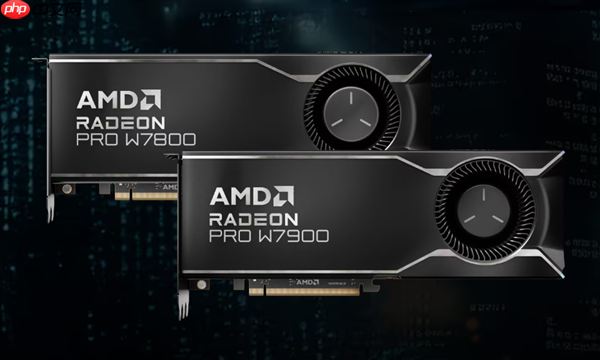 神秘中国特供！AMD确认新款专业显卡Radeon PRO W7900D