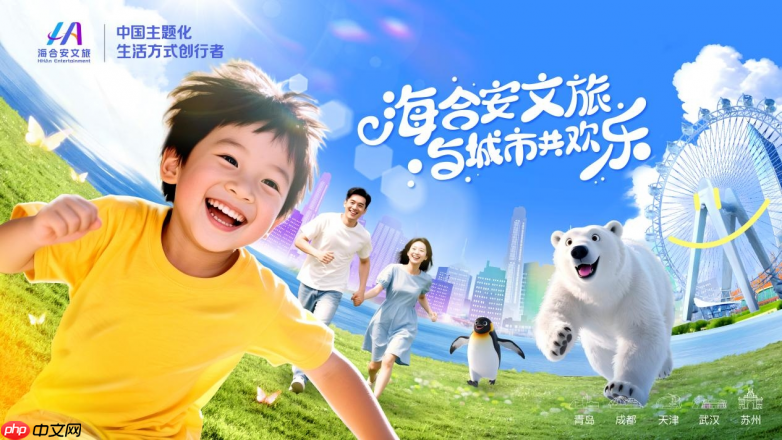海合安文旅武汉、天津极地海洋度假区揭牌，创行主题化生活方式