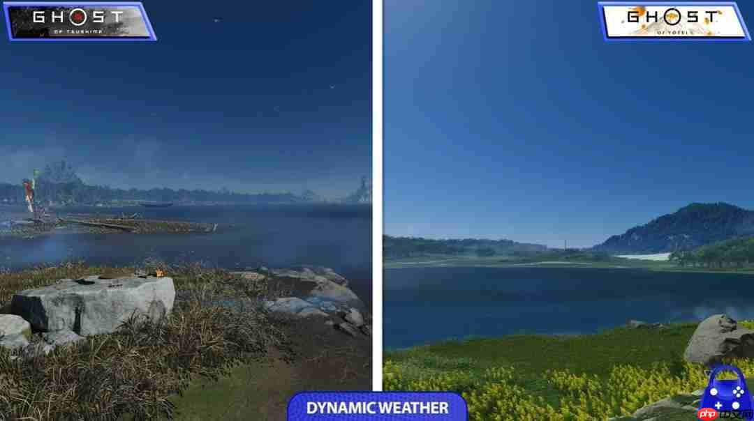 显著提升！ 《羊蹄山之魂》与《对马岛之魂》最终画面对比