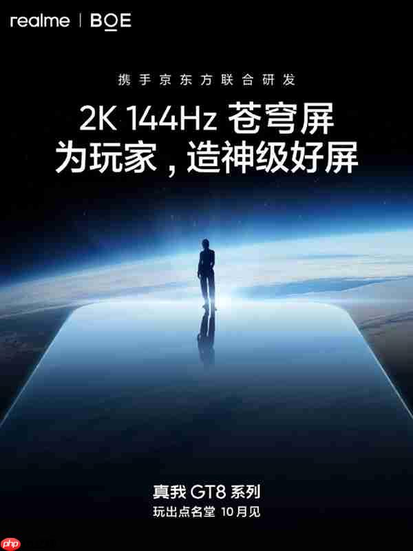 真我GT8标准版正式官宣 徐起:挑战最强标准版