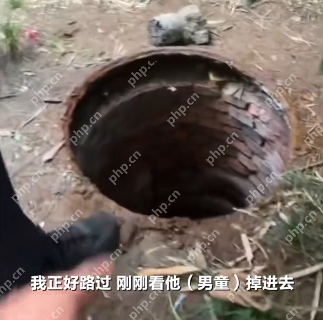 武汉一男童踩翻井盖坠下水道被父亲救起是怎么回事？详情介绍 - php中文网