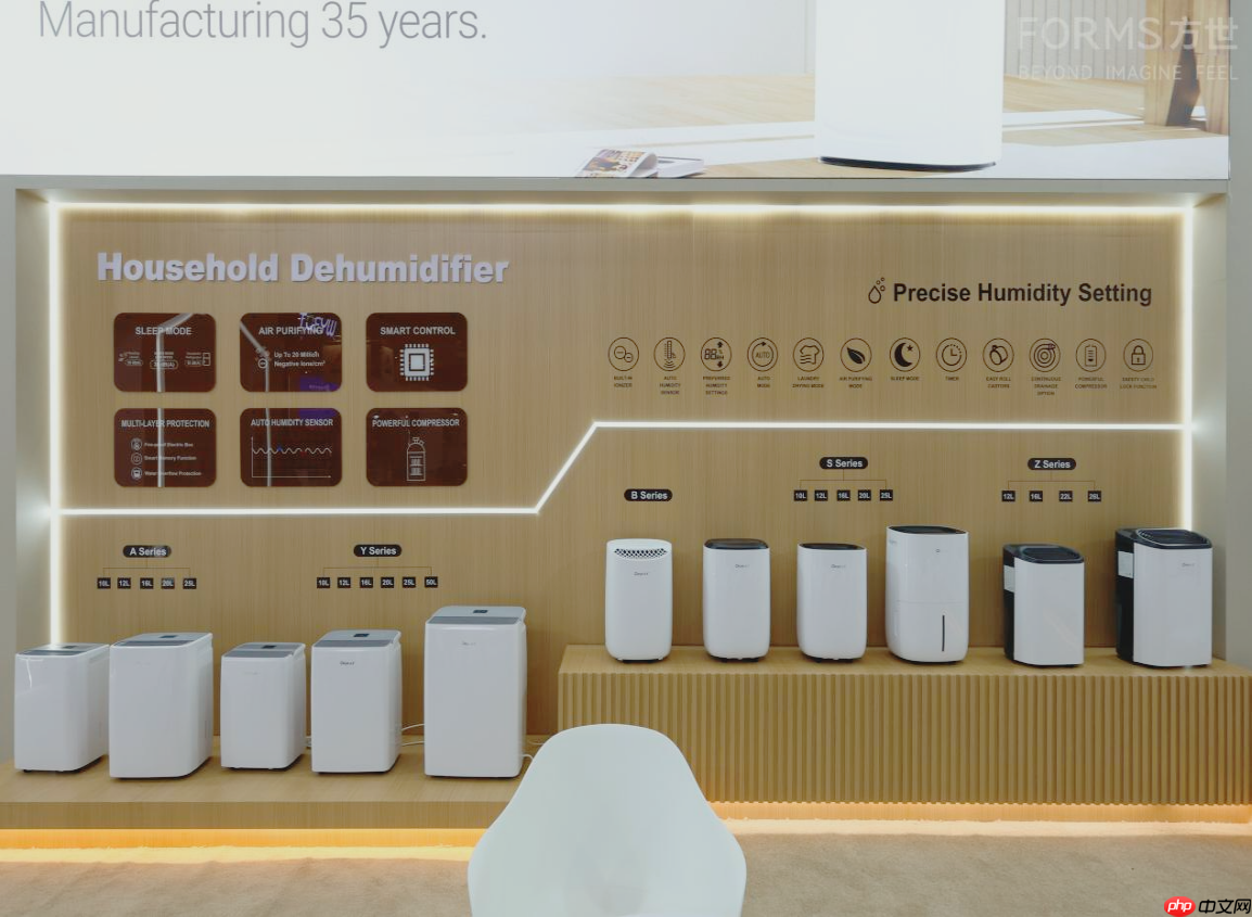 德业亮相IFA2025 | 除湿加湿双生态,湿度管理新典范