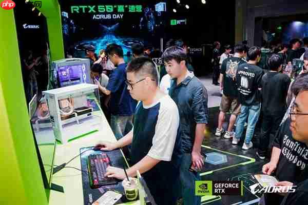 玩家齐赴技嘉AORUS DAY山城之约,RTX 50“嘉”速营奏响电竞狂想曲