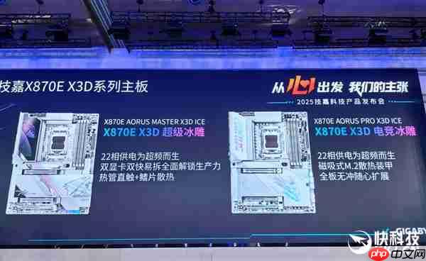 技嘉秀出六大肌肉!锐龙X3D打鸡血、DIY进入3.0新时代