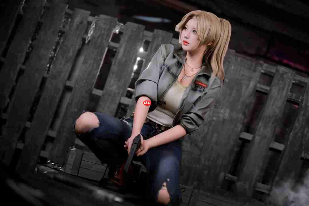 还原度超高！性感韩援Yasal最新《消逝的光芒：困兽》COS美图