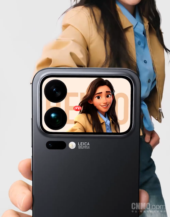 小米17 Pro系列“妙想背屏”功能公布：支持虚拟形象功能