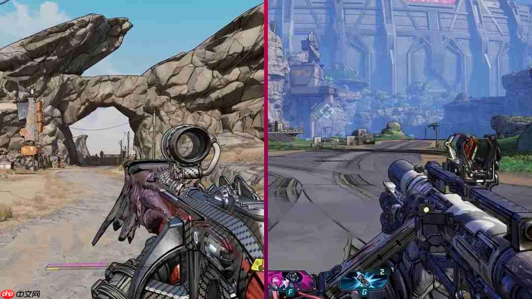 《无主之地4》和《无主之地3》画面对比视频