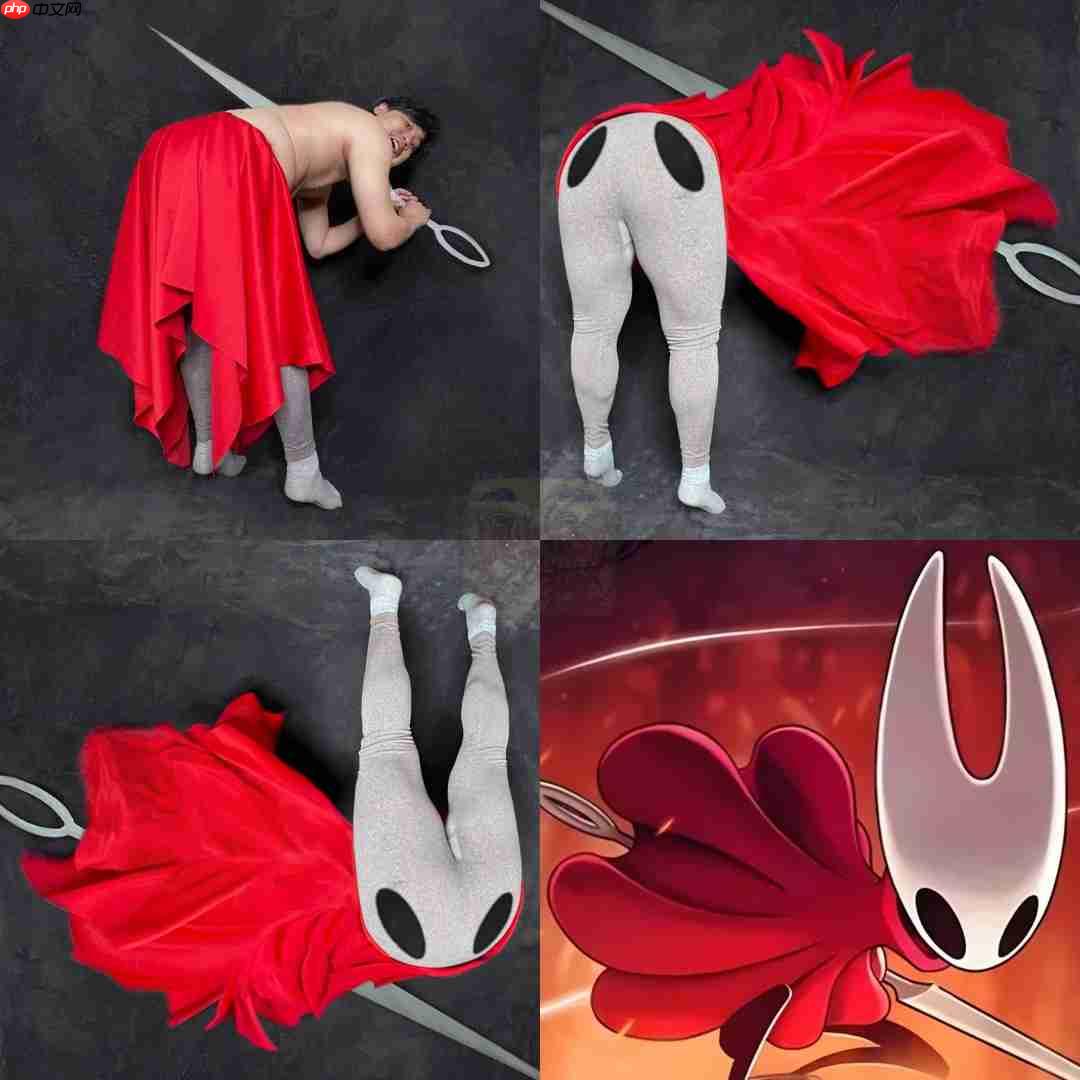 低成本cos小哥再发力 保暖裤窗帘抽象演绎《丝之歌》