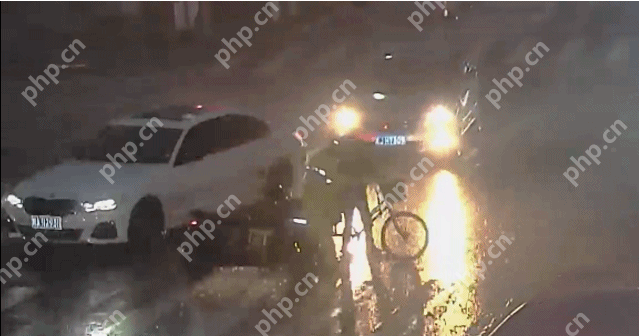 暴雨街头的温暖接力:外卖小哥与交警共同守护迷路老人 - php中文网