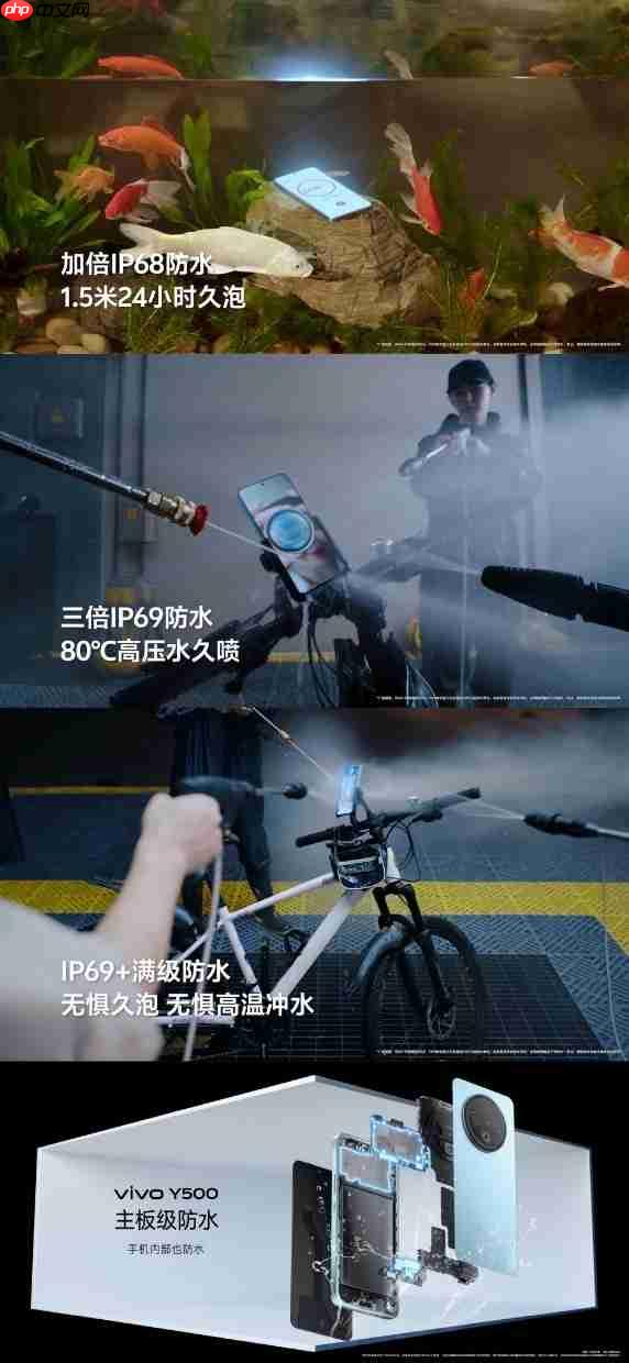 vivo Y500正式开售：1399元起，超大电池+满级防护全面拉满