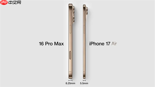 iPhone 17 Air首发确认无国行：等eSIM政策落地