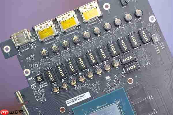 最强非公版!影驰RTX 5070 Ti HOF OC LAB黑魂X显卡图赏