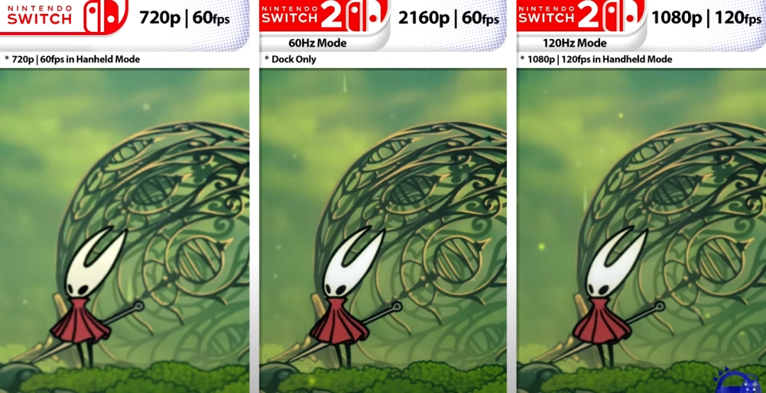 大幅提升！《空洞骑士：丝之歌》ns2与ns版性能比较