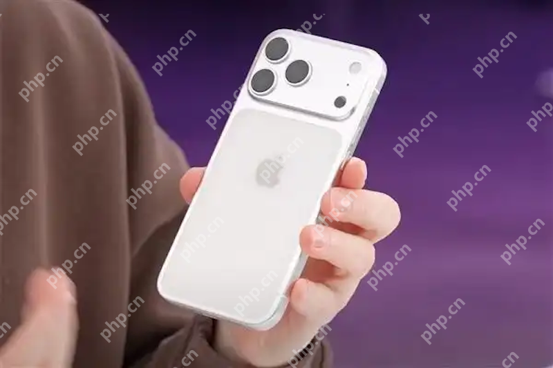 iPhone 17 Pro Max真长这样？曝光的量产机后盖设计前所未见 - php中文网