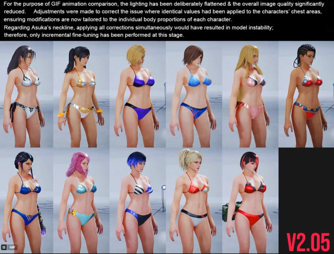 大雷回来了！《铁拳8》女角色身体部位重新调整！