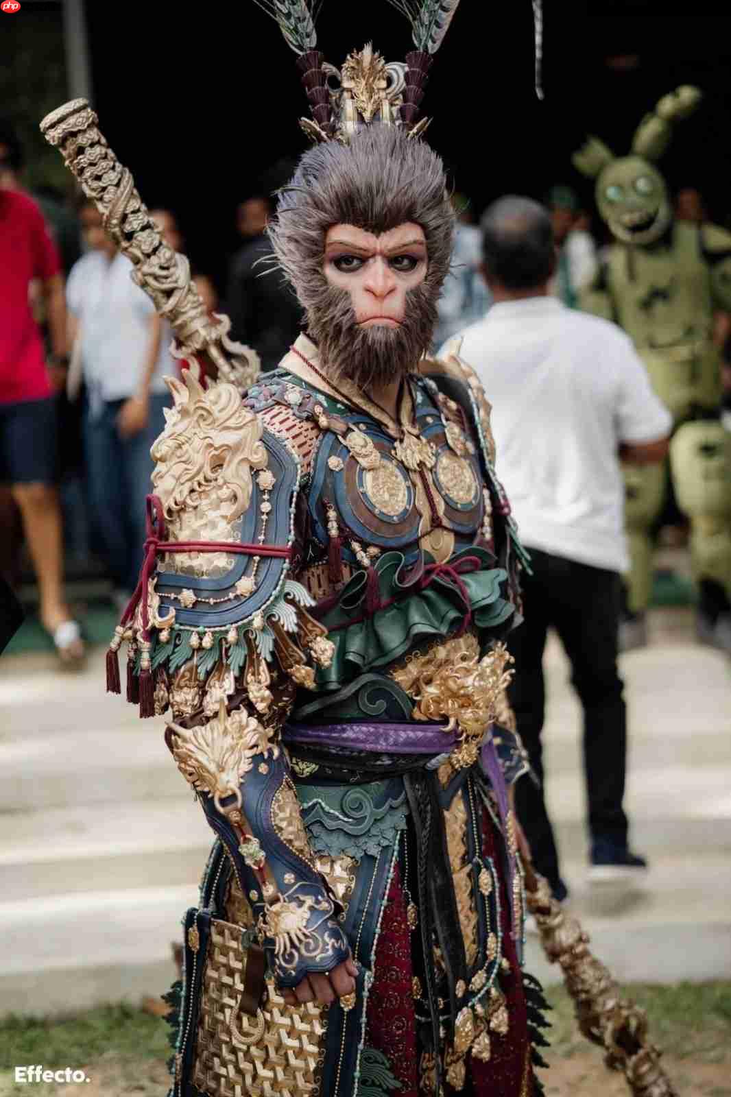 大圣走出来了? 国外玩家耗时6个月制作《黑神话:悟空》cosplay服