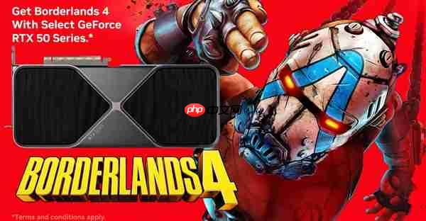 全球仅此一块！RTX 5090《无主之地4》定制版免费送