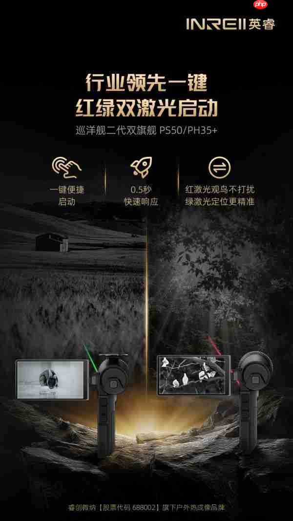 640旗舰级画质！英睿巡洋舰二代PH35+领跑热成像赛道