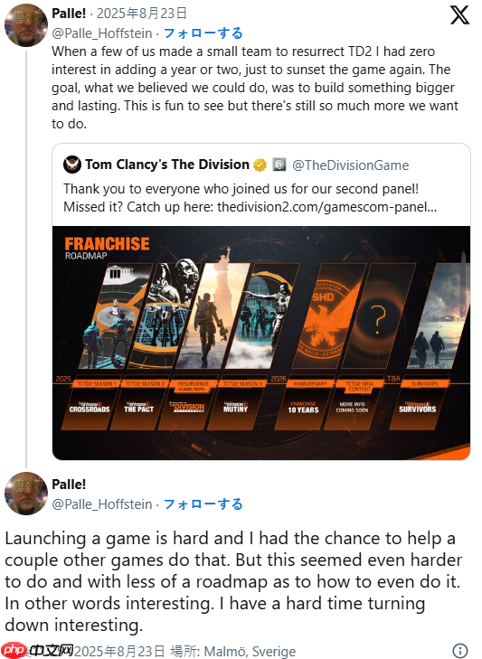 《全境封锁2》开发者透露开发佚事 重启时仅5个开发者