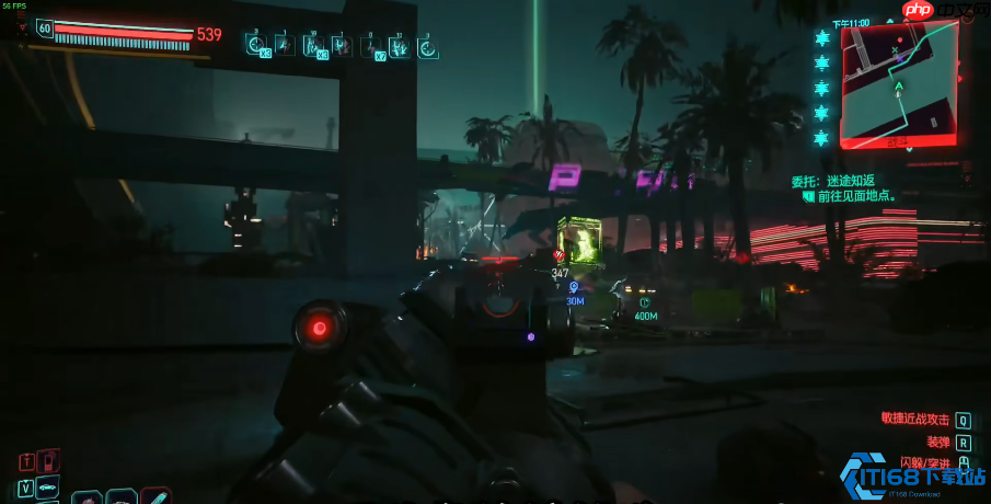 赛博朋克智能武器圣经:隔墙索敌制霸夜之城