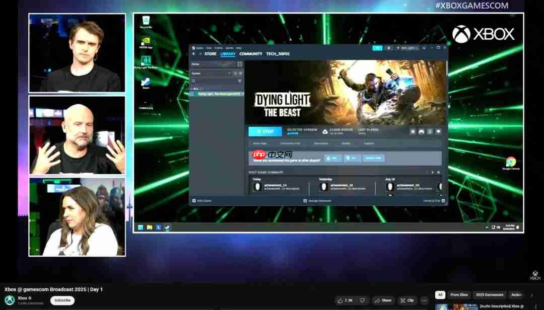 太尴尬！Xbox科隆直播演示翻车 游戏竟用Steam运行