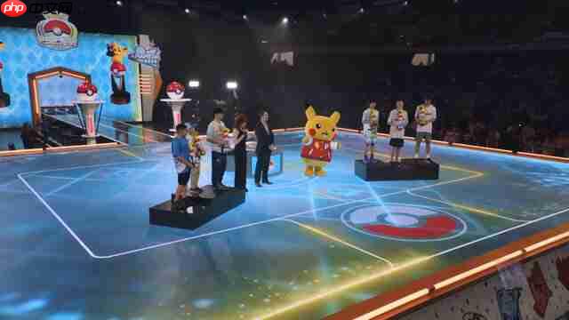 《宝可梦卡牌》世界大赛新演出引热赞 巨大地板直播精彩比赛