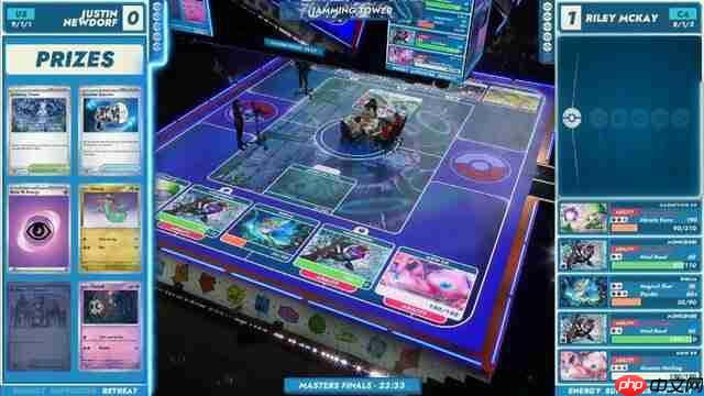 《宝可梦卡牌》世界大赛新演出引热赞 巨大地板直播精彩比赛