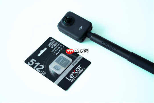 雷克沙SILVER PLUS micro SD：解锁大疆Osmo 360 全性能的存储密钥
