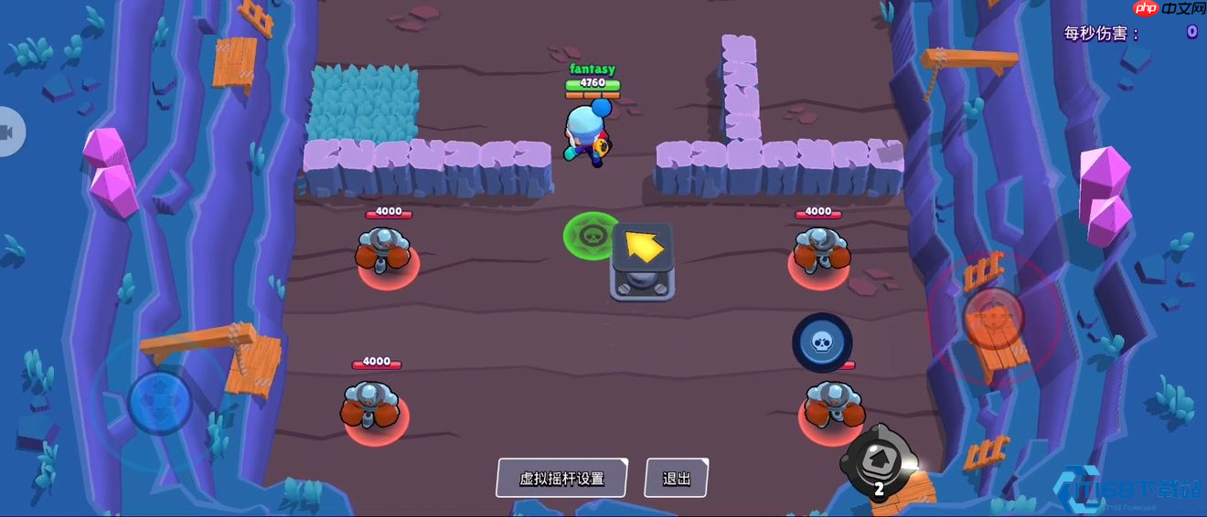 荒野乱斗格尔大师课:冰雪弹幕掌控全攻略