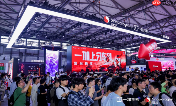 一加高调亮相 2025 ChinaJoy 四大游戏体验区燃炸全场