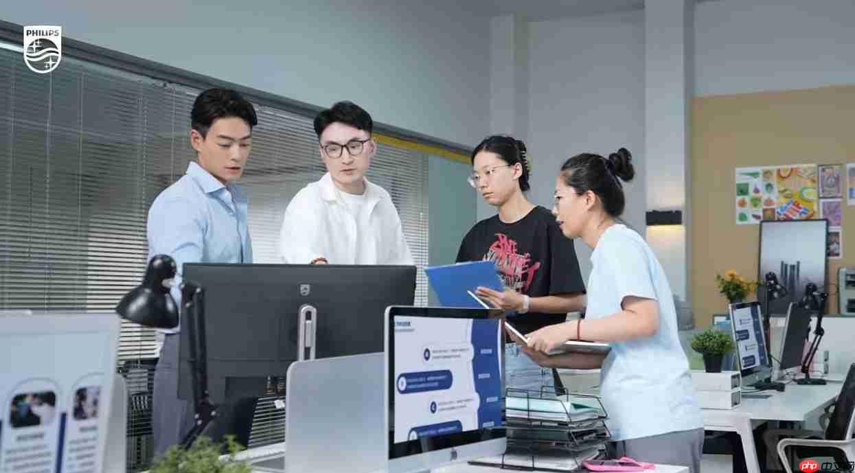 一屏纳万象！飞利浦无线投屏显示器27B2W5600，办公娱乐新宠！