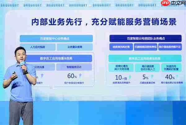 懂业务、给结果、可进化!百度智能云推出全球首批AI数字员工